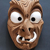 Entstehung einer Maske, vom Rohling bis zur fertigen Maske