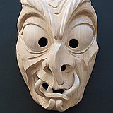 Entstehung einer Maske, vom Rohling bis zur fertigen Maske